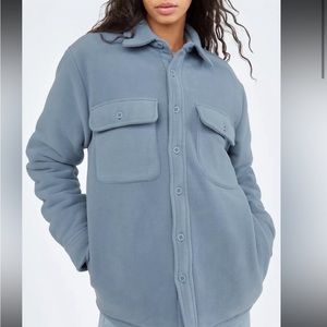 TNA Blue Teddy Jacket